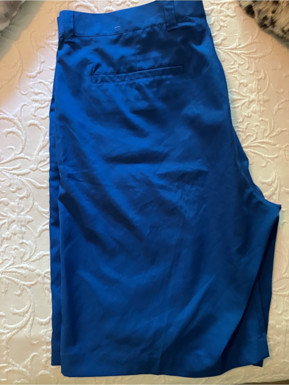 Callaway Royal Blue Golf Skort with Branded Button